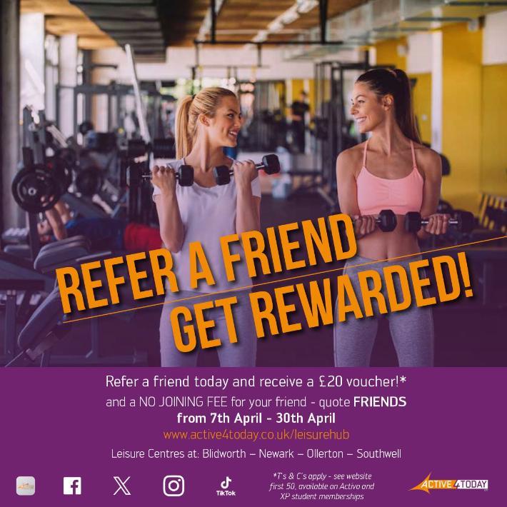 Refer a friend 2025